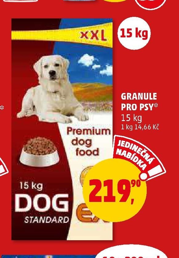 Granule pro psy