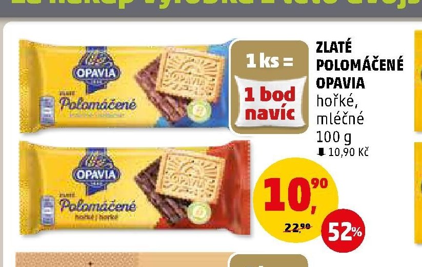 Zlaté polomáčené Opavia
