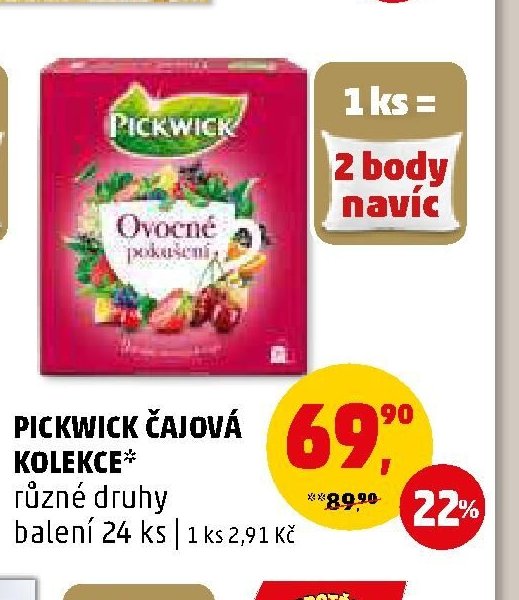 Pickwick čajová kolekce