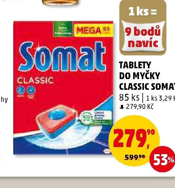 Tablety do myčky Classic Somat 85 ks
