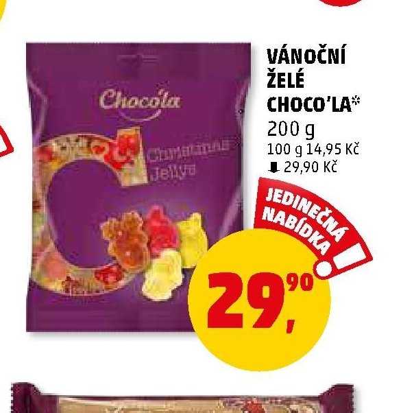 Vánoční želé Choco'la