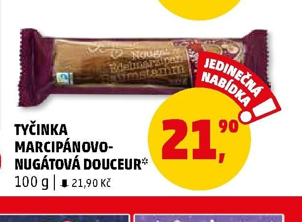 Tyčinka marcipánovo-nugátová Douceur