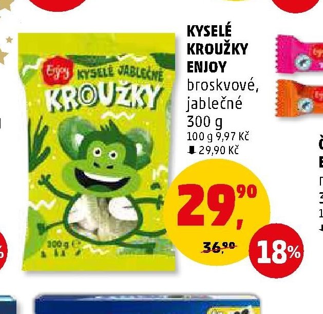 Kyselé kroužky Enjoy