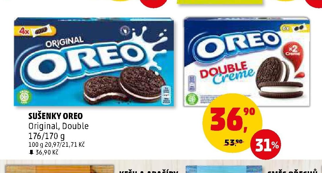 Sušenky Oreo Original, Double