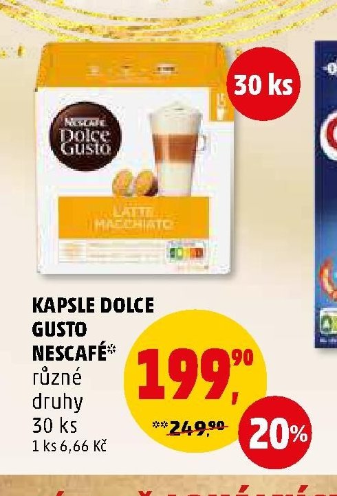 KAPSLE DOLCE GUSTO NESCAFÉ
