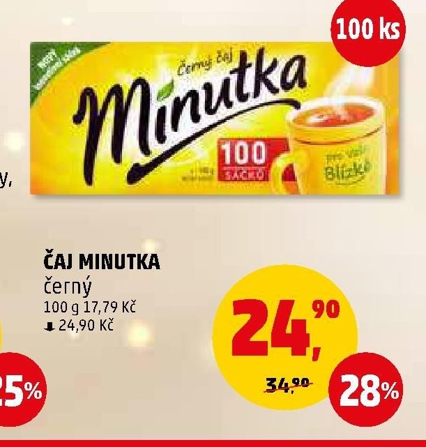 ČAJ MINUTKA černý