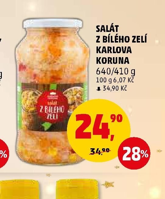 SALÁT Z BÍLÉHO ZELÍ KARLOVA KORUNA