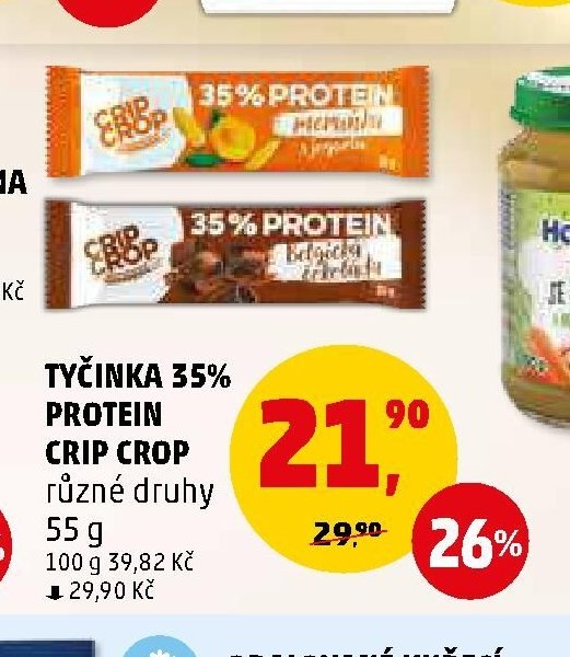 TYČINKA 35% PROTEIN CRIP CROP