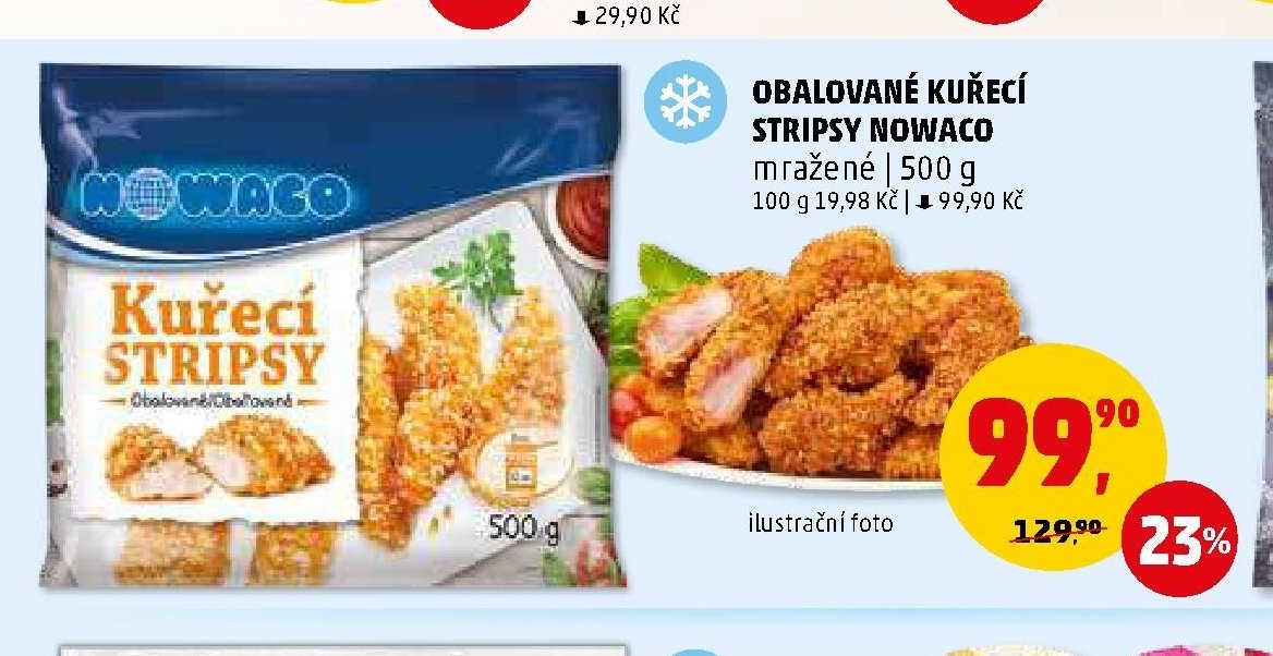 OBALOVANÉ KUŘECÍ STRIPSY NOWACO