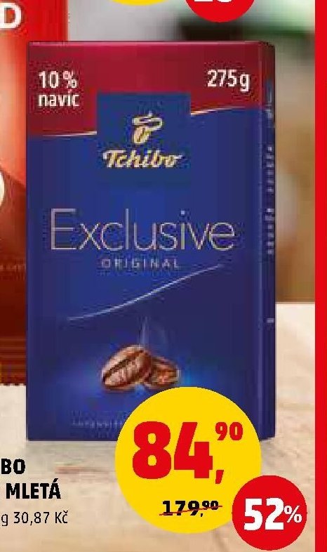 Káva Tchibo Exclusive mletá