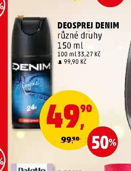 DEOSPREJ DENIM různé druhy 150 ml