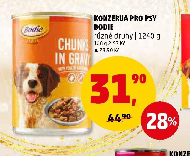 KONZERVA PRO PSY BODIE
