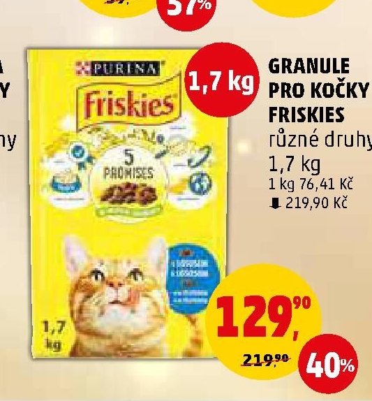 GRANULE PRO KOČKY FRISKIES