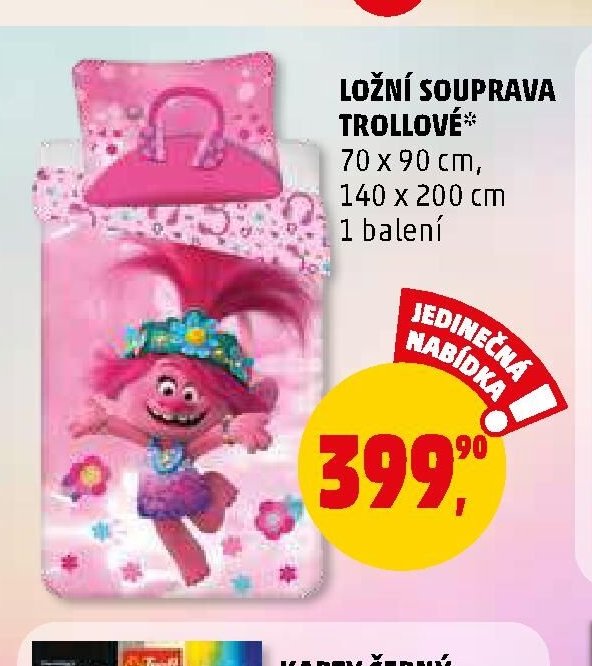 LOŽNÍ SOUPRAVA TROLLOVÉ