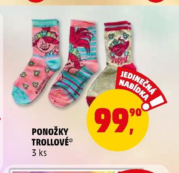 PONOŽKY TROLLOVÉ
