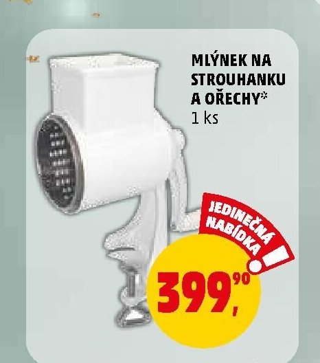 MLÝNEK NA STROUHANKU A OŘECHY