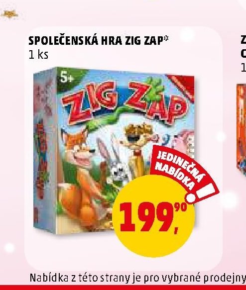 SPOLEČENSKÁ HRA ZIG ZAP