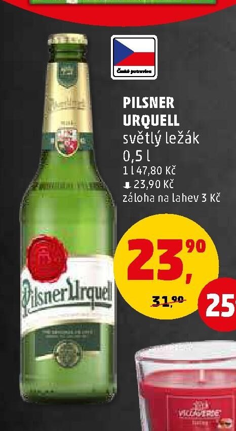 PILSNER URQUELL světlý ležák 0,5 l