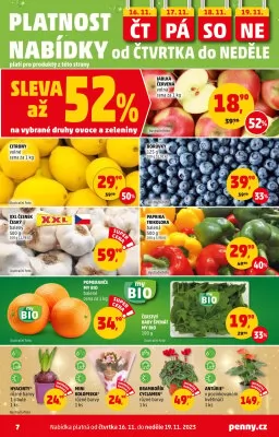 akční leták Penny Market 16.11.2023-22.11.2023