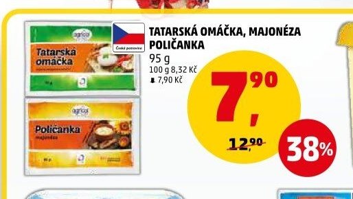 Tatarská omáčka, majonéza Poličanka