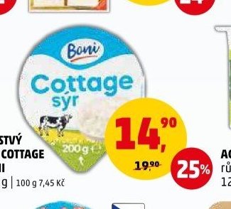 Čerstvý sýr Cottage Boni