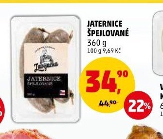 Jaternice špejlované 360 g