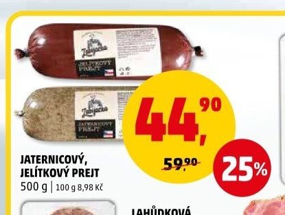 Jaternicový, jelítkový prejt 500 g