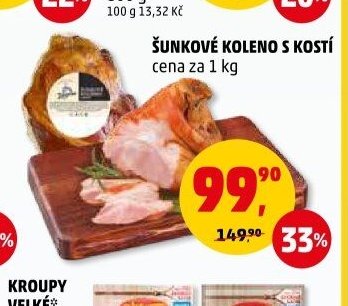 Šunkové koleno s kostí