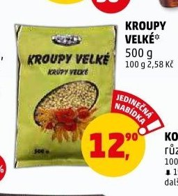 Kroupy velké 500 g