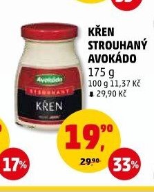 Křen strouhaný Avokádo 175 g
