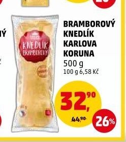 Bramborový knedlík Karlova Koruna 500 g
