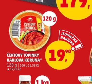 Čertovy topinky Karlova Koruna