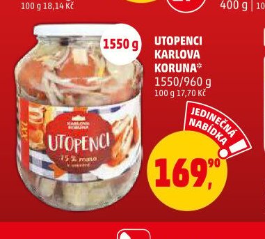 Utopenci Karlova Koruna