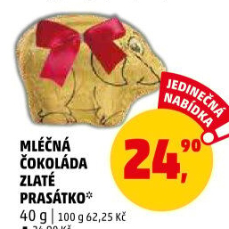 Čokoládové prasátko