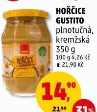 Hořčice plnotučná Gustito