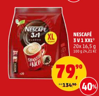 Instantní káva porcovaná 3v1 Nescafé