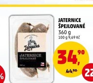 Jitrnice Dobrá česká Zabijačka