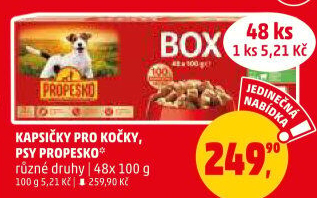 Kapsičky pro kočky Propesko