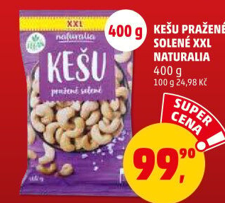 Kešu pražené Naturalia