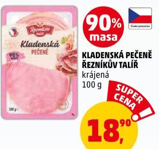 Kladenská pečeně Řezníkův talíř