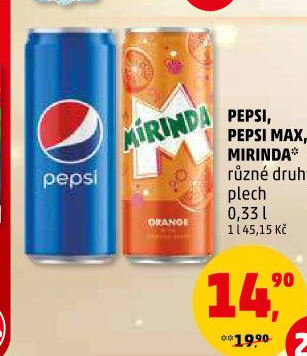 Limonáda Pepsi