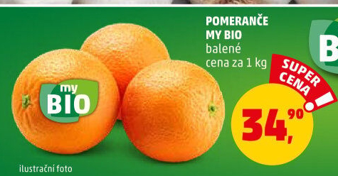 Pomeranče My BIO