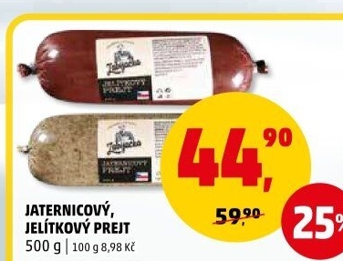 Prejt jitrnicový Dobrá česká Zabijačka