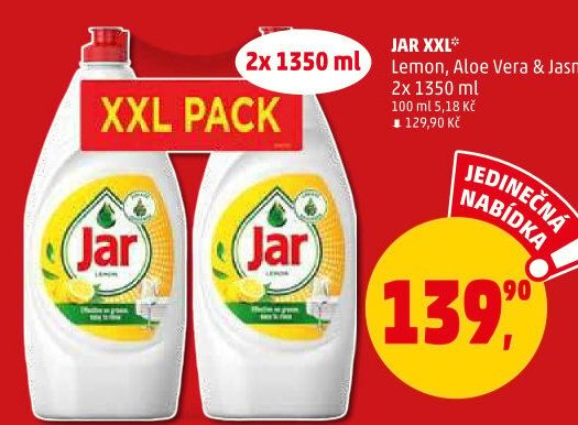 Prostředek na nádobí Jar