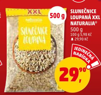 Slunečnice loupaná Naturalia