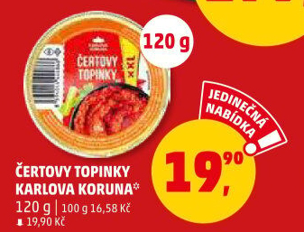 Směs čertovy topinky Karlova Koruna