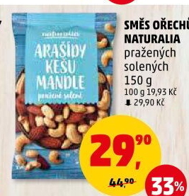 Směs pražených ořechů Naturalia