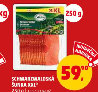 Šunka schwarzwaldská Wein