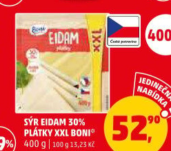 Sýr Eidam 30% Boni