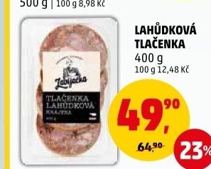 Tlačenka lahůdková Dobrá česká Zabijačka